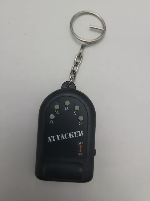 Vtg Executioner Key Chain Alert Personal Security Alarm Keyring Not Tested B51