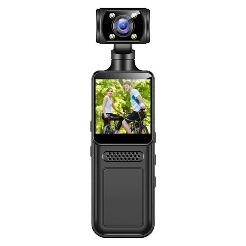 Sports Pocket Camera Camcorder with 180° Rotation,2072