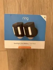 Ring - Spotlight Cam Wire-free 2-Pack - Black