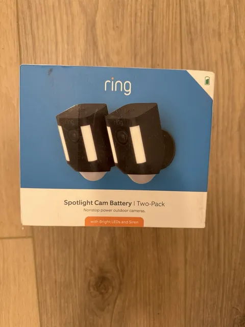 Ring - Spotlight Cam Wire-free 2-Pack - Black