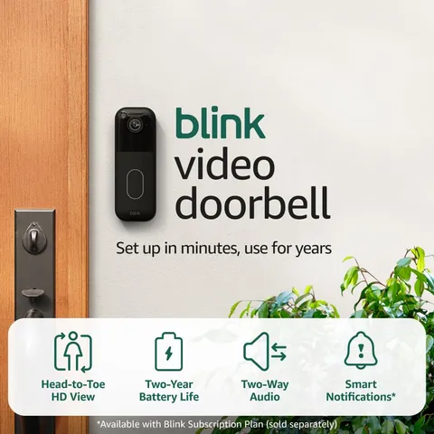 Video Doorbell – Head-To-Toe HD View, Two-Year Battery Life, and Simple Setup. R