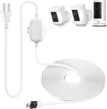 Weatherproof Power Cord for Spotlight Cam Plus/Pro (Battery), 25Ft USB-C Outdoor
