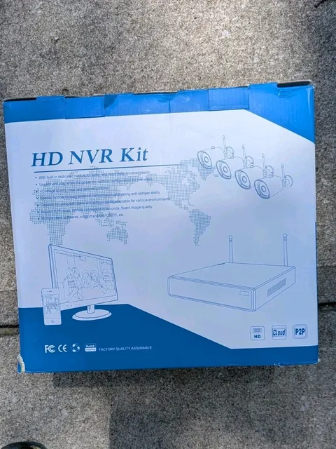 Wireless HD NVR Kit Security Camera System-  2 TB HDD