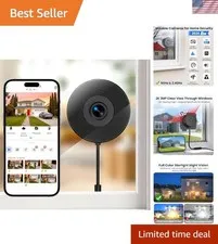 2K 3MP Window Camera, 5GHz & 2.4GHz WiFi Dome Cameras for Home Security for I...