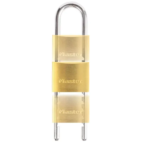 Master Lock 1950EURD Solid Brass 50mm Lock with Adjustable Lock