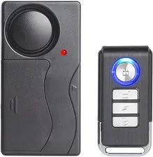 Wireless Anti-Theft Vibration Alarm, 110Db Loud Sensitivity Adjustable Motion Se