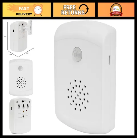 Voice Recordable PIR Motion Sensor Detector - Custom MP3 Playback for Halloween
