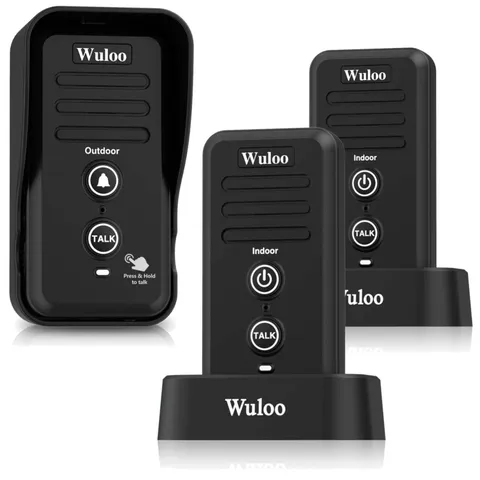 Wireless Intercom Doorbells for Home Classroom, In
