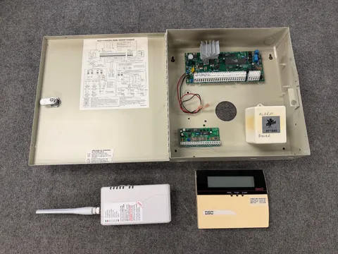 DSC Power 832 Security System + Keypad + Zone Expansion + Cellular Connect