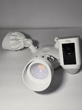 Ring Floodlight Cam Wired Surveillance Camera As Is Untested