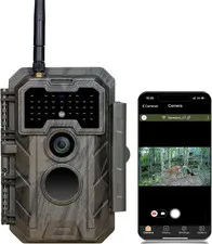 E7 Wifi Trail Camera (Non-Cellular), 48MP Photos, 1296P HD Video, App Control wi