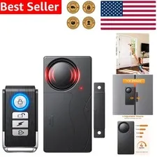 Powerful Door Alarm Wireless 110dB Remote Chime Window Cabinet Pool Kids Elderly