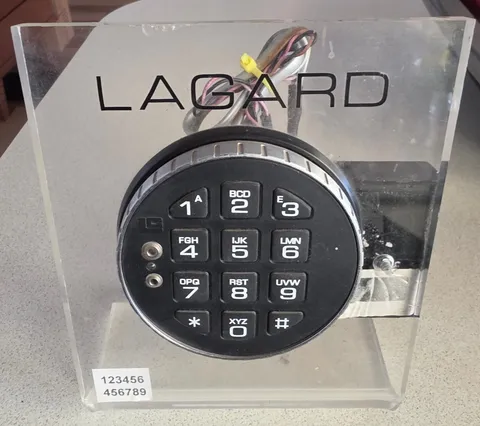 Lagard 33E Digital Lock - Dual Opening Mode - Factory Mounted  - Locksport