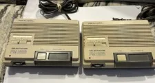 Vtg REALISTIC Lot Of 2 Station 3 Channel FM WIRELESS INTERCOM SET Model 43-218B
