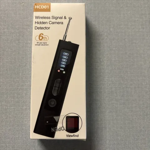 Wireless Signal & Hidden Camera Detector HCD01
