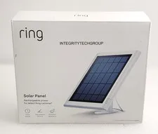 Ring Solar Panel for Spotlight Cam Battery White, New