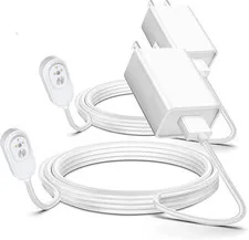 Arlo Camera Charger 2 Pack 10FT Compatible with Arlo Pro 5S 2K, Pro 4, Pro 3, Ul