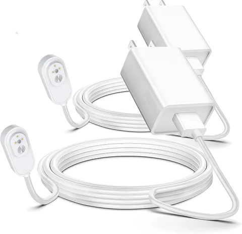 Arlo Camera Charger 2 Pack 10FT Compatible with Arlo Pro 5S 2K, Pro 4, Pro 3, Ul