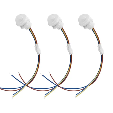 3 Pack PIR Motion Sensor Light Switch Smart Wall Detection Delay 85265V