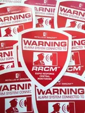 Home Security System Stickers &Camera Warning Decal See Store