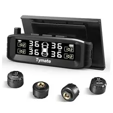 TM8 Tire Pressure Monitoring System, Wireless Solar TPMS with 4 External