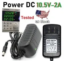 10.5V 2A 2000mA AC Adapter to DC Power Supply Charger Cord 5.5x2.1mm US plug