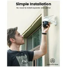 100% Wire-Free Solar Security Cameras - Human Auto Tracking