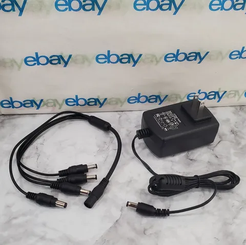 ✅️⭐ Authentic Power Adapter & Splitter For Swann PRO-1080MQB 1080p Bullet Camera