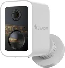 VSTARCAM 2K Security Camera Wireless Outdoor, No-Drill Magnetic & Adhesive Mount