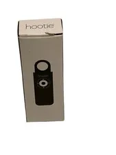 Hootie Personal Safety Alarm Unisex Keychain  Black