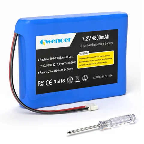 7.2V 4800mAh Lithium Replacement Battery 300-03866 Compatible with Honeywell ...