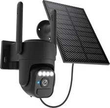 Solar Camera Outdoor Wireless, 360° Wi-Fi Home Security Cameras | 5200Mah Batter