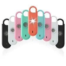 140dB Personal Safety Alarm for Women 9pack Self Defense Keychain