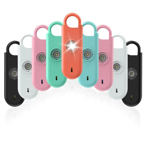 140dB Personal Safety Alarm for Women 9pack Self Defense Keychain