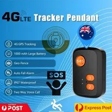 Personal Medical Alarm Pendant for Seniors Elderly SOS Button GPS Fall Detection