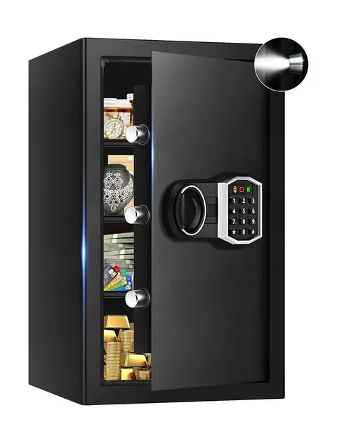 5.2 Cuft Large Safes for Home, Security Fireproof Safe Box with Programmable ...