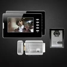 7inch Wired Video Door Entry Call System with IR Night Vision for Home Security