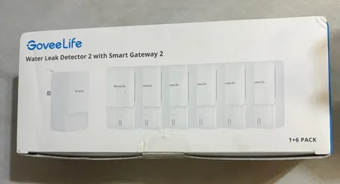 GoveeLife Wi-Fi Gateway 2 with Water Leak Detector 2 1+4 Pack H5043+H5058 Sealed