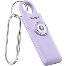 – Personal Safety Alarm for Women–135dB Siren, Strobe Light and Rechargeable ...