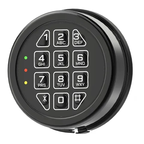 Electronic Safe Lock Keypad with Solenoid Replacement for Gun Safe Box Cabinet