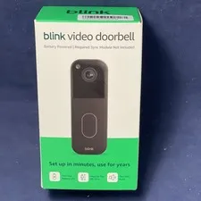 Blink Wireless Video Doorbell 2nd Gen Black HD (Add On)