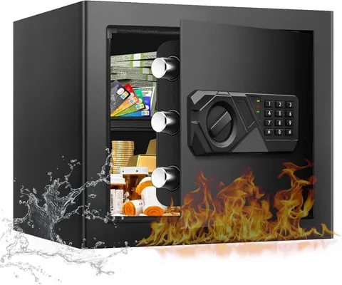 Fireproof Safe Box 1.8 Cub Digital Security Home