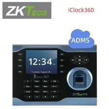 ZKTeco iClock360 TCP/IP Fingerprint Time Clock Attendance Terminal ADMS