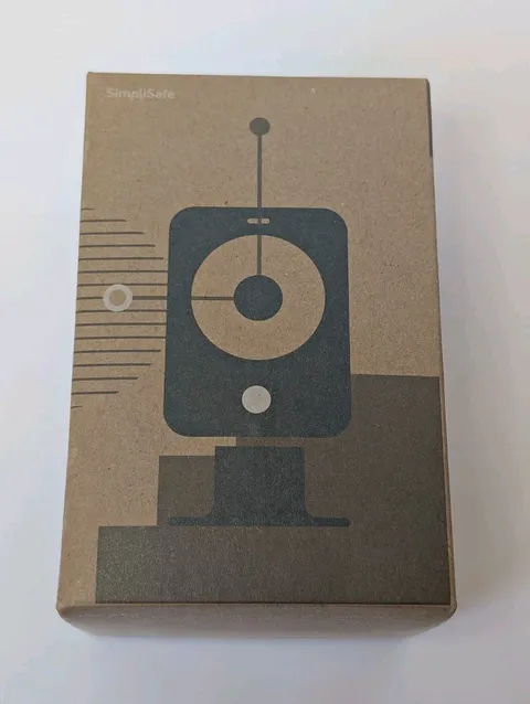 Open Box SimpliSafe SimpliCam Indoor Camera HD Security Camera SSCM2 Black