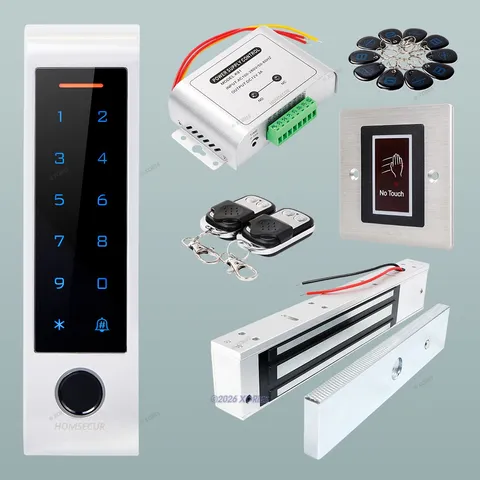 HOMSECUR Weatherproof IP66 APP WIFI Password RFID Access Control Anti-Tamper