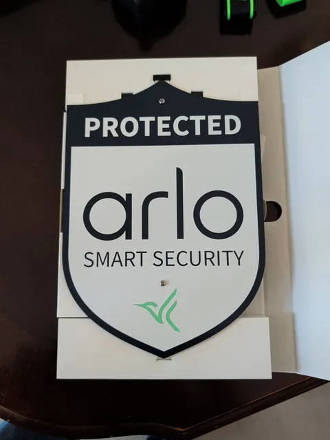 New Arlo Protected Smart Security Yard Sign 10in X 7in