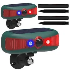 Anizoowu Solar Outdoor Motion Sensor Alarm 130Db Outdoor Motion Sensor Alarm 13