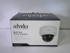 Lot of 5 - Advidia B-57-V-2 H.265 5MP WDR Network IR Fixed Dome Camera 5x Zoom