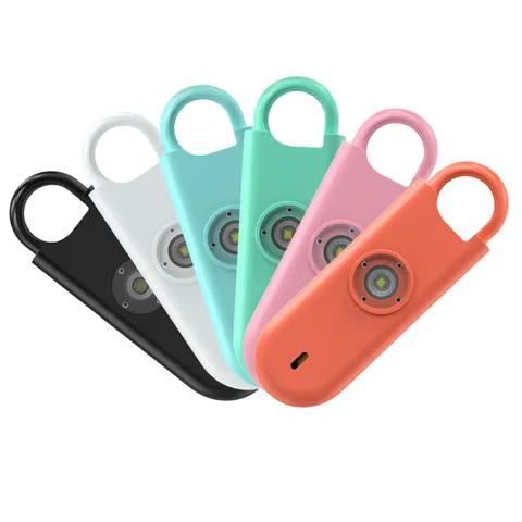 Fauxomor 140dB Personal Safety Alarm for Women 6pack Self Defense 6 Colors