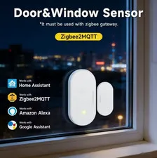 Wireless Zigbee2MQTT 3.0 Door Window Sensor Smart Home Alarm Contact Sensor